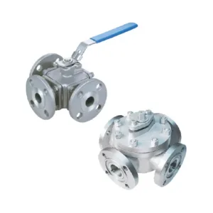 3 Way/ 4 Way Ball Valves