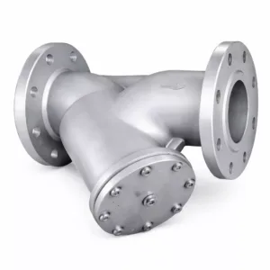 Y type pipeline strainer manufactured by Falcon for industrial filtration systems