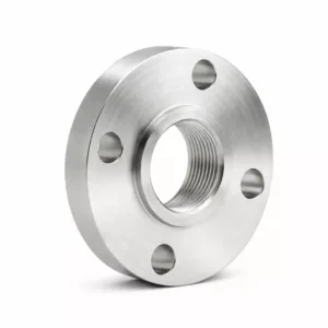 Threaded flange manufactured by Falcon for threaded industrial piping systems