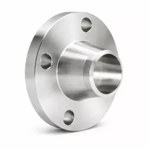 Weld neck flange manufactured by Falcon for high pressure industrial pipelines